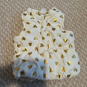 Baby girls puffer vest
